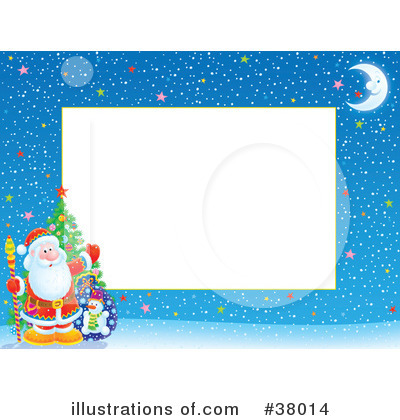 Royalty-Free (RF) Santa Clipart Illustration by Alex Bannykh - Stock Sample #38014