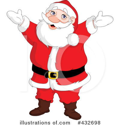 Royalty-Free (RF) Santa Clipart Illustration by yayayoyo - Stock Sample #432698