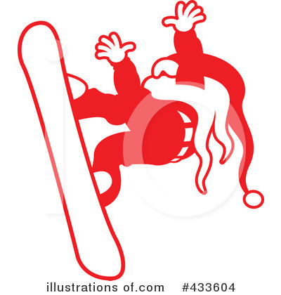 Royalty-Free (RF) Santa Clipart Illustration by Zooco - Stock Sample #433604