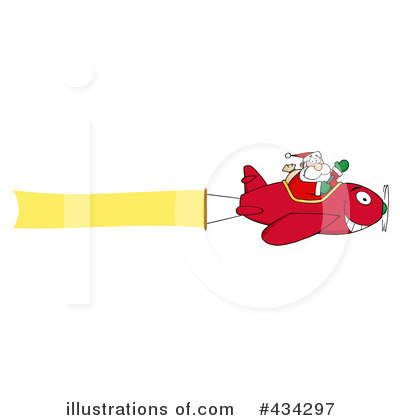 Royalty-Free (RF) Santa Clipart Illustration by Hit Toon - Stock Sample #434297