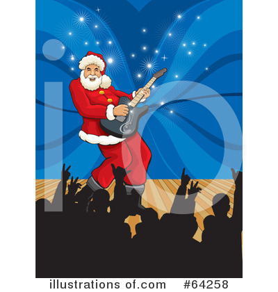 Royalty-Free (RF) Santa Clipart Illustration by David Rey - Stock Sample #64258