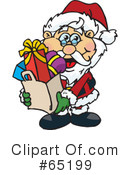 Santa Clipart #65199 by Dennis Holmes Designs