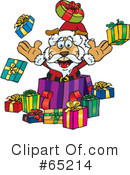 Santa Clipart #65214 by Dennis Holmes Designs