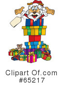 Santa Clipart #65217 by Dennis Holmes Designs