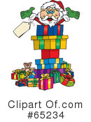 Santa Clipart #65234 by Dennis Holmes Designs