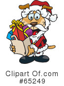 Santa Clipart #65249 by Dennis Holmes Designs