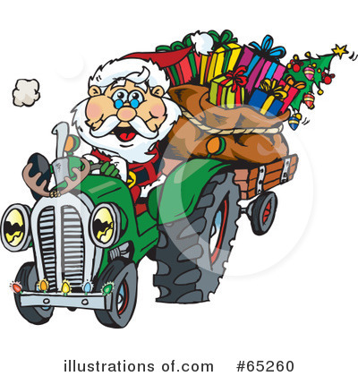Royalty-Free (RF) Santa Clipart Illustration by Dennis Holmes Designs - Stock Sample #65260