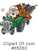 Santa Clipart #65260 by Dennis Holmes Designs
