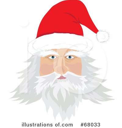 Royalty-Free (RF) Santa Clipart Illustration by Pams Clipart - Stock Sample #68033
