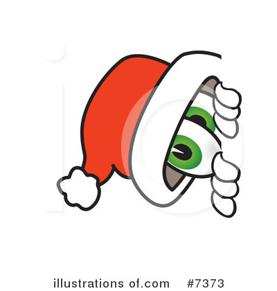 Royalty-Free (RF) Santa Clipart Illustration by Mascot Junction - Stock Sample #7373