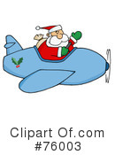Santa Clipart #76003 by Hit Toon