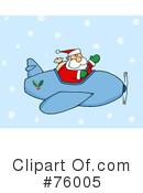 Santa Clipart #76005 by Hit Toon