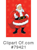 Santa Clipart #79421 by Lawrence Christmas Illustration