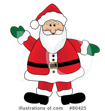 Royalty-Free (RF) Santa Clipart Illustration by Pams Clipart - Stock Sample #80425