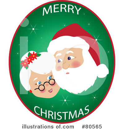 Royalty-Free (RF) Santa Clipart Illustration by Pams Clipart - Stock Sample #80565