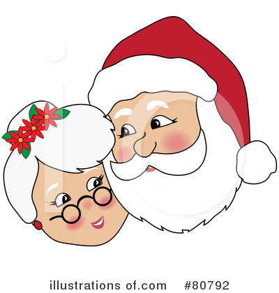 Royalty-Free (RF) Santa Clipart Illustration by Pams Clipart - Stock Sample #80792