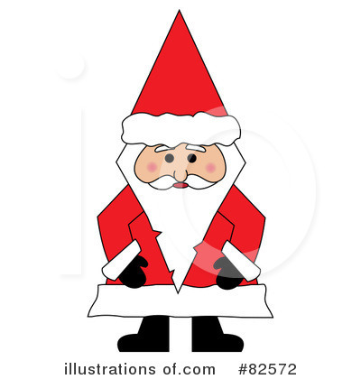 Royalty-Free (RF) Santa Clipart Illustration by Pams Clipart - Stock Sample #82572