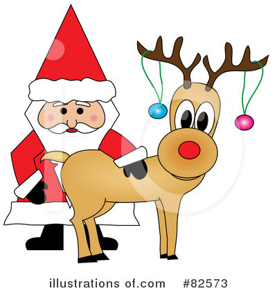 Reindeer Clipart #82573 by Pams Clipart