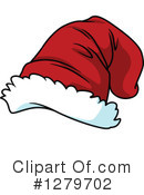 Santa Hat Clipart #1279702 by Vector Tradition SM