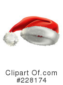 Santa Hat Clipart #228174 by AtStockIllustration