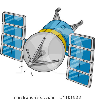 Royalty-Free (RF) Satellite Clipart Illustration by BNP Design Studio - Stock Sample #1101828