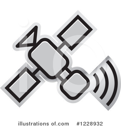 Royalty-Free (RF) Satellite Clipart Illustration by Lal Perera - Stock Sample #1228932