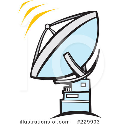 Royalty-Free (RF) Satellite Clipart Illustration by xunantunich - Stock Sample #229993