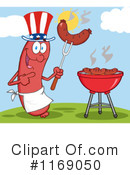 Sausage Clipart #1169050 by Hit Toon