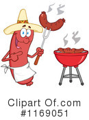 Sausage Clipart #1169051 by Hit Toon