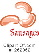 Sausage Clipart #1262062 by Vector Tradition SM