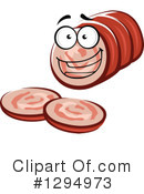 Sausage Clipart #1294973 by Vector Tradition SM