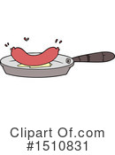 Sausage Clipart #1510831 by lineartestpilot