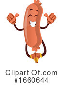 Sausage Mascot Clipart #1660644 by Morphart Creations