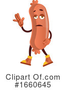 Sausage Mascot Clipart #1660645 by Morphart Creations