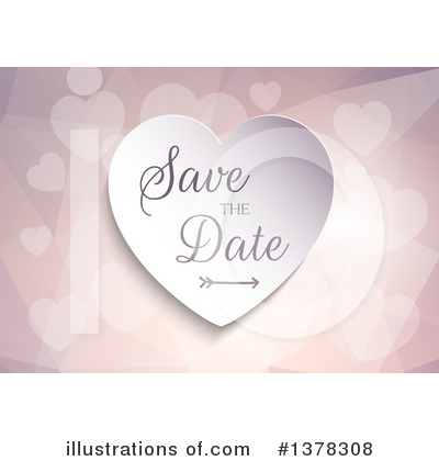 Royalty-Free (RF) Save The Date Clipart Illustration by KJ Pargeter - Stock Sample #1378308