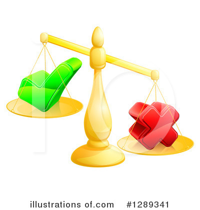 Royalty-Free (RF) Scales Clipart Illustration by AtStockIllustration - Stock Sample #1289341