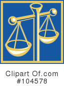 Scales Of Justice Clipart #104578 by patrimonio
