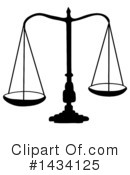 Scales Of Justice Clipart #1434125 by LaffToon