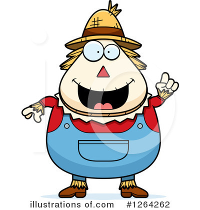 Royalty-Free (RF) Scarecrow Clipart Illustration by Cory Thoman - Stock Sample #1264262