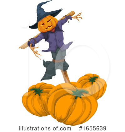 Royalty-Free (RF) Scarecrow Clipart Illustration by Morphart Creations - Stock Sample #1655639