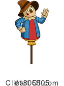 Scarecrow Clipart #1805505 by Hit Toon