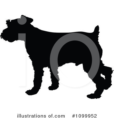 Royalty-Free (RF) Schnauzer Clipart Illustration by Maria Bell - Stock Sample #1099952
