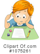 School Boy Clipart #1075261 by BNP Design Studio