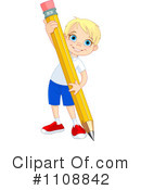 School Boy Clipart #1108842 by Pushkin