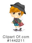 School Boy Clipart #1442211 by BNP Design Studio