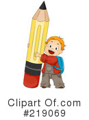 School Boy Clipart #219069 by BNP Design Studio
