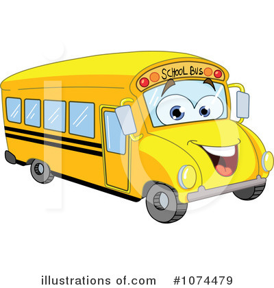 School Bus Clipart #1074479 by yayayoyo