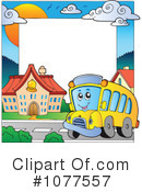 School Bus Clipart #1077557 by visekart