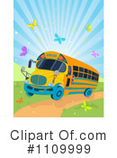 School Bus Clipart #1109999 by Pushkin