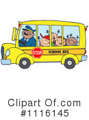 School Bus Clipart #1116145 by Hit Toon